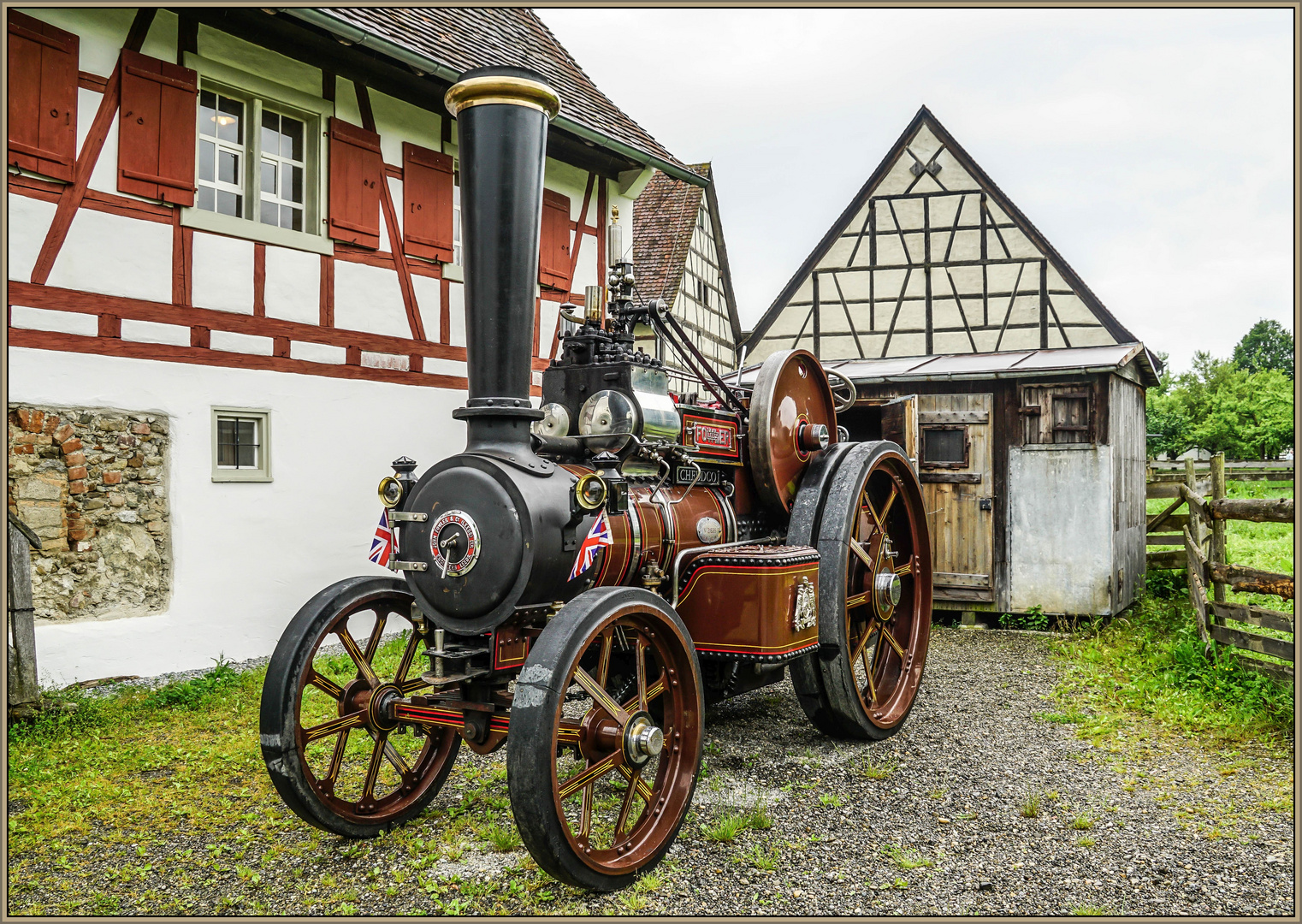 Dampffest im Museumsdorf Bad Schussenried Kürnbach Juni 2016 (7)