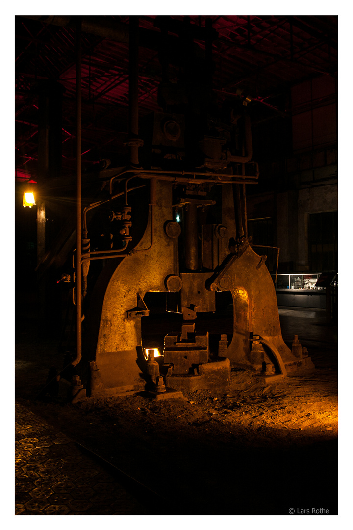 Dampfhammer in der Henrichs Hütte Hattingen