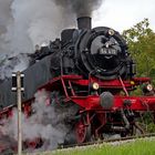 Dampflock 64419 auf der Fahrt nach Welzheim 23. 9. 2012