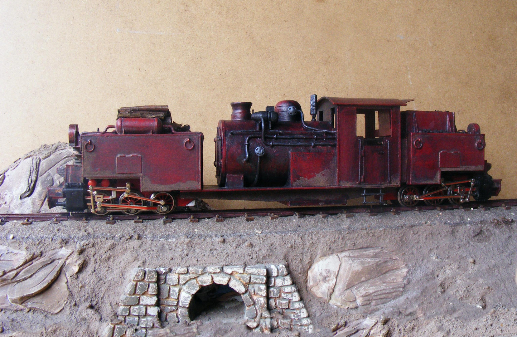 Dampflok 0-6-0 + 0-6-0 Bauart Garratt