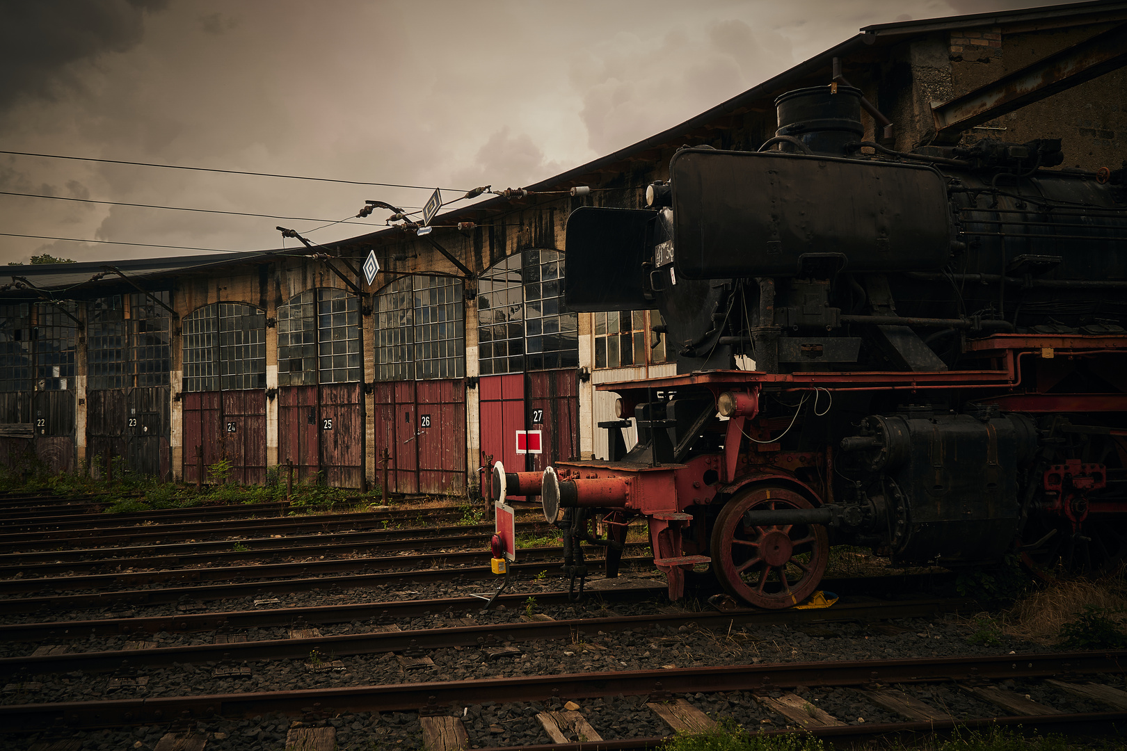 Dampflok 41360 "Lady of Bismarck" @ Bahnpark Augsburg