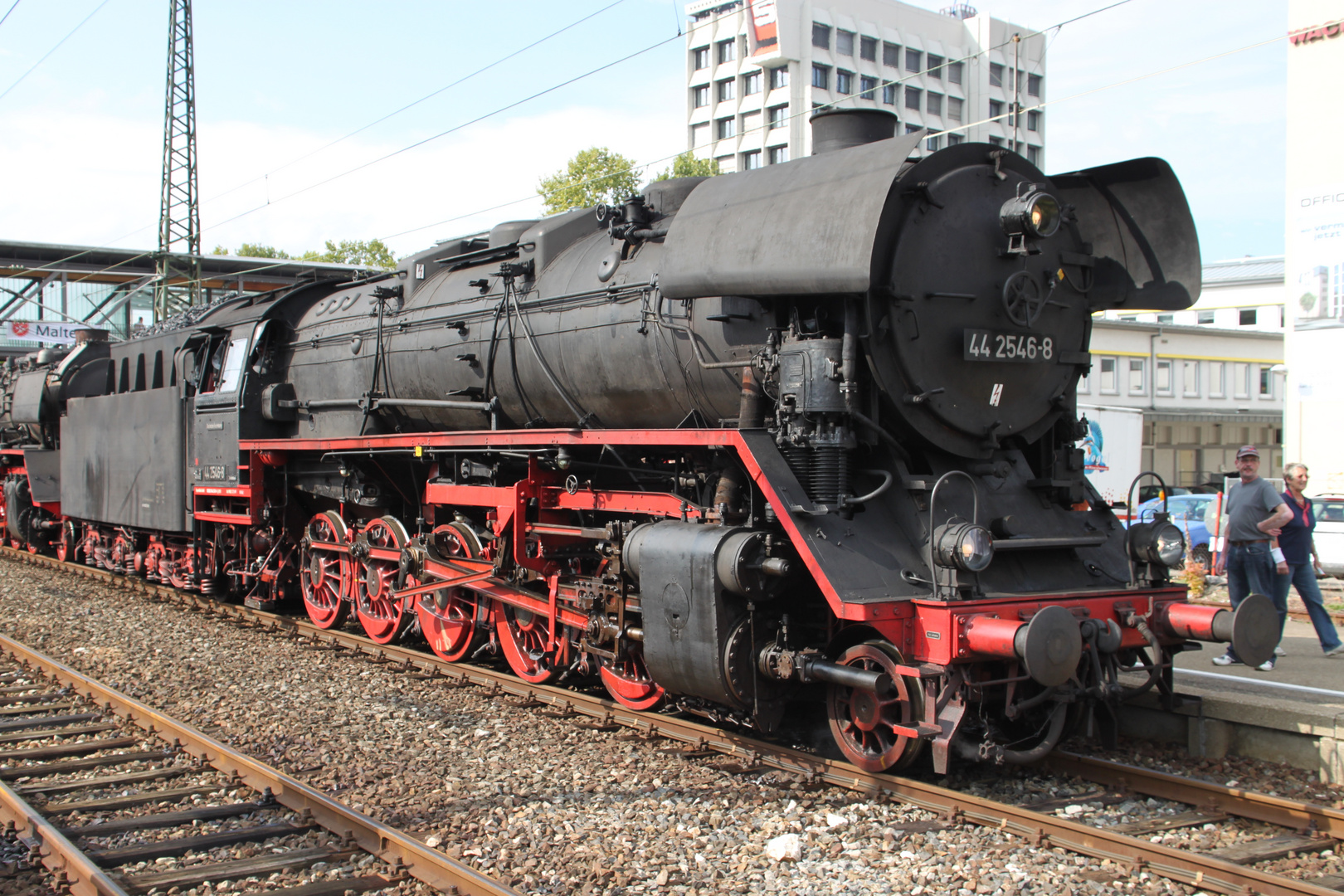 Dampflok 44 2546-8 vom Bayerischem Eisenbahnmuseum bei den 8. Märklintage 2011