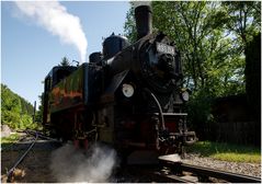 Dampflok 498.04 der Steyrtalbahn