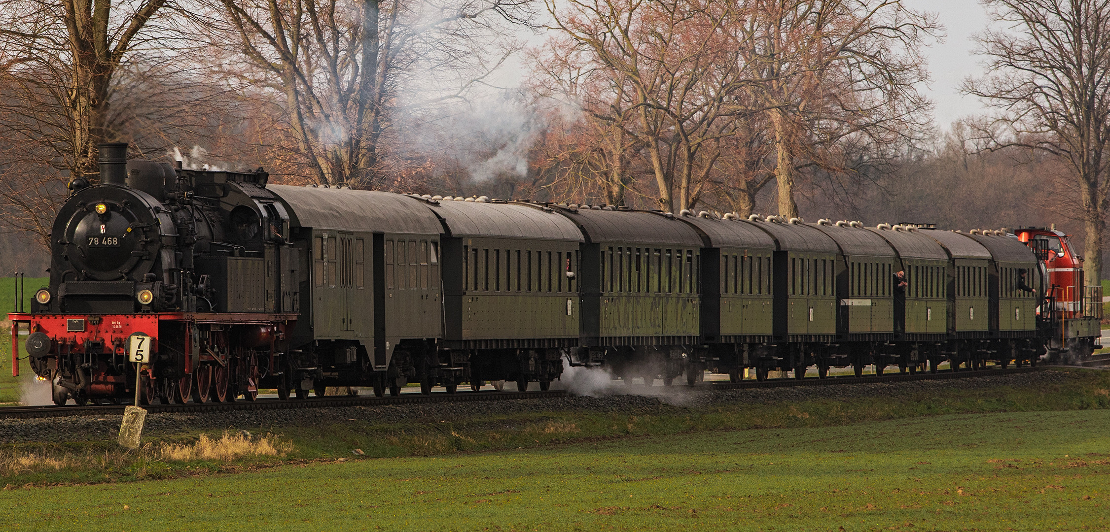 Dampflok 78 bei Lippstadt 001