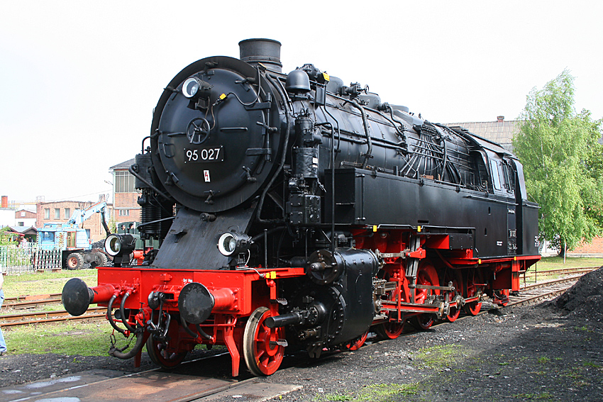 Dampflok 95 027 des DB-Museum Nürnberg