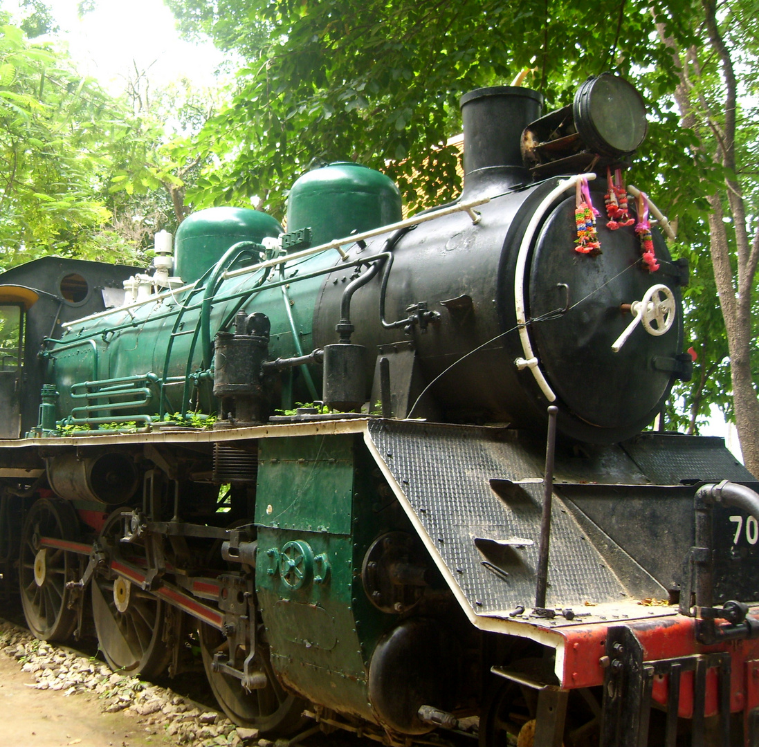 Dampflok am River Kwai