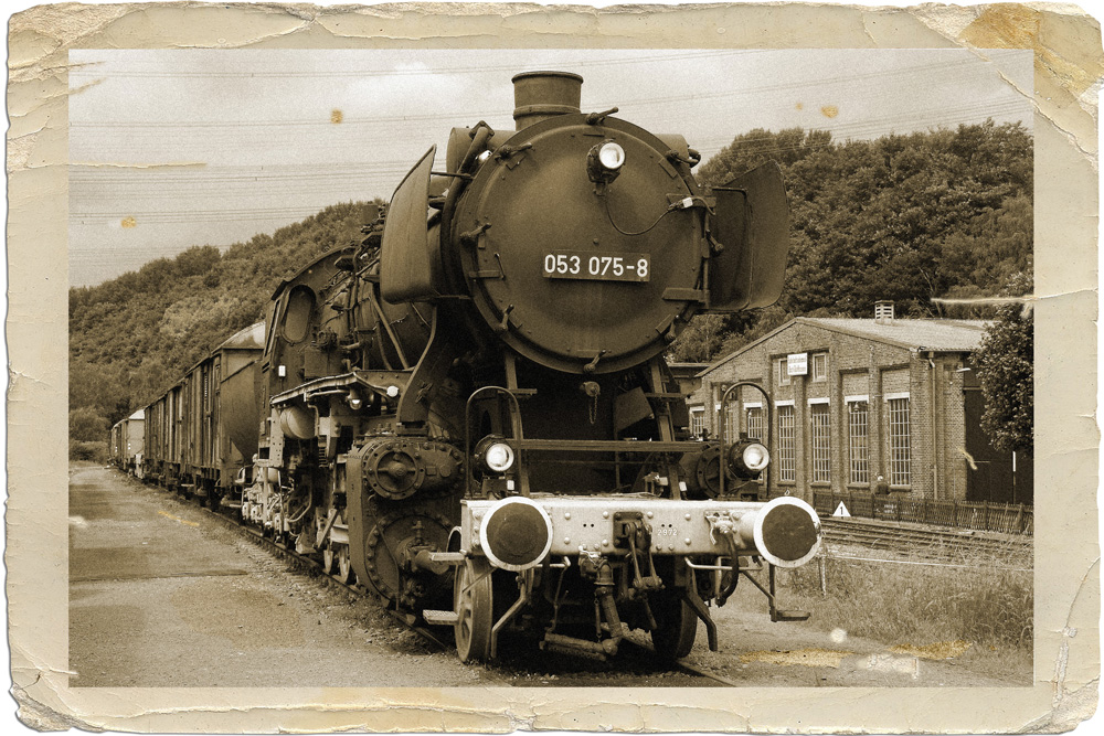 Dampflok BR 50 - Eisenbahnmuseum Dahlhausen