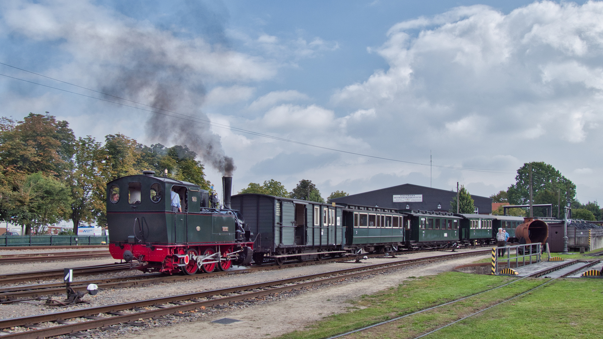 Dampflok Hoya in Bruchhausen-Vilsen