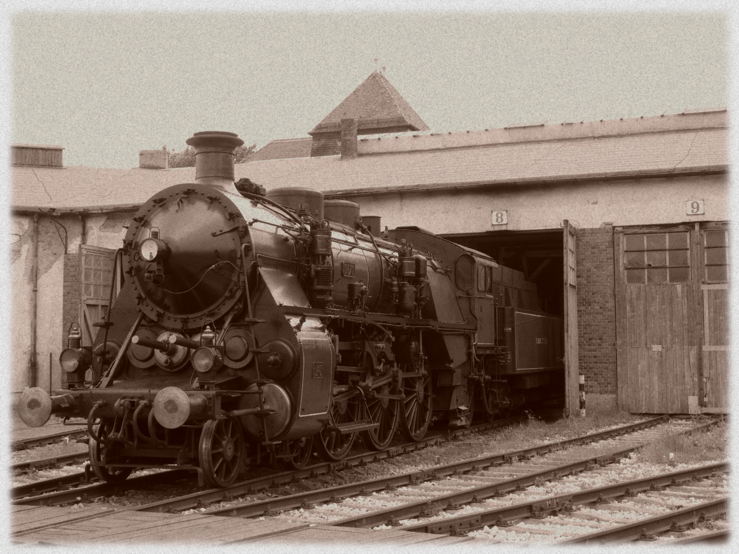 Dampflok II im Nördlinger Eisenbahnmuseum