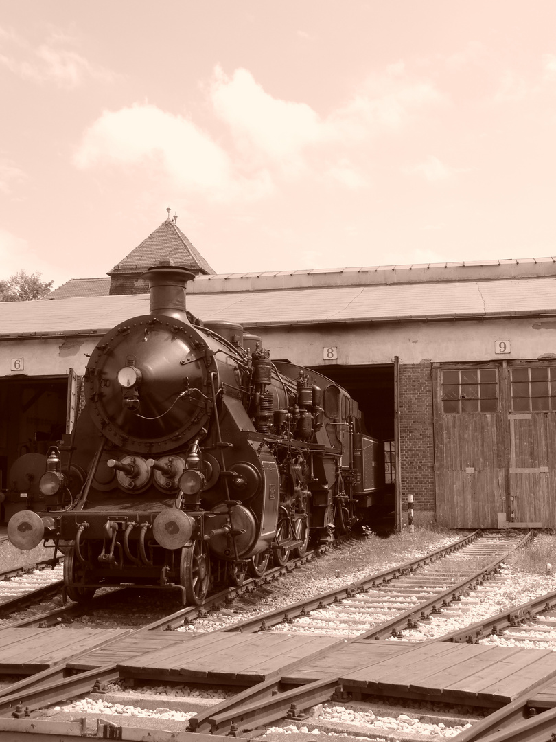 Dampflok III im Nördlinger Eisenbahnmuseum