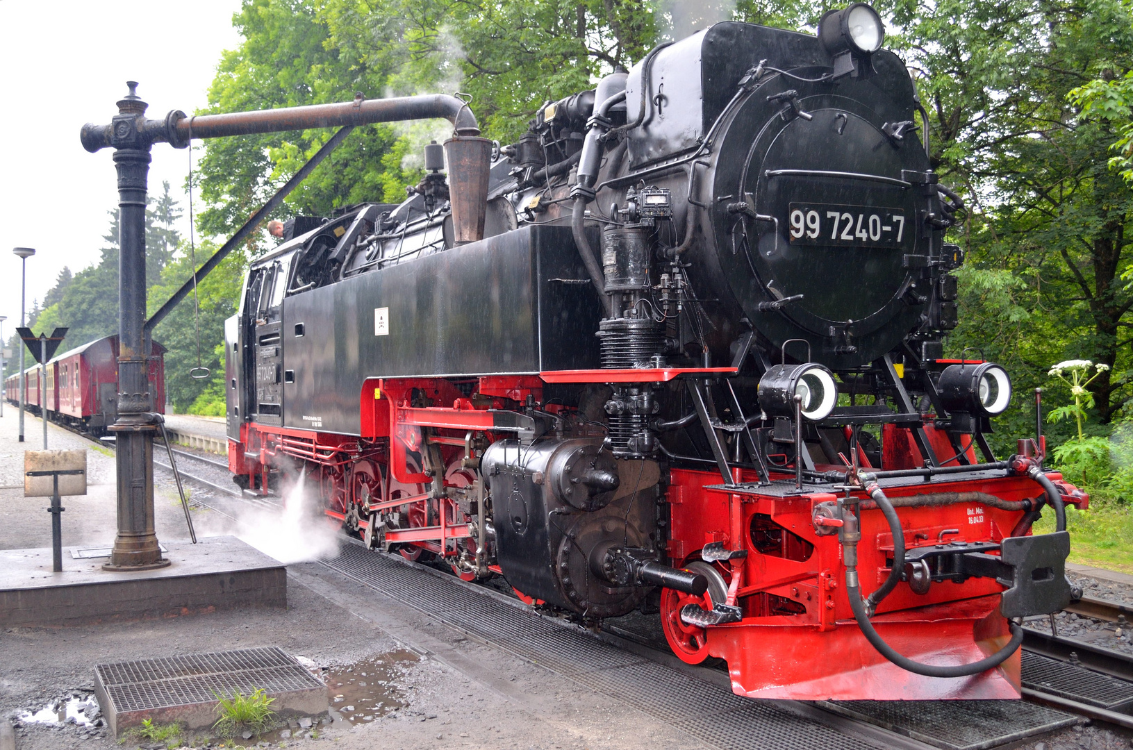 Dampflok im Harz