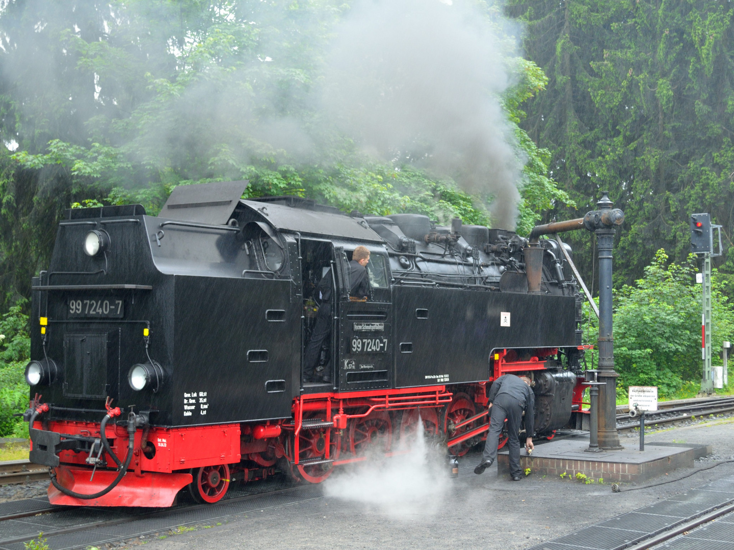 Dampflok im Harz