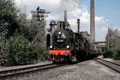 Dampflok im Landschaftspark Duisburg