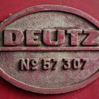 Dampflok-Museum - Plakette Deutz