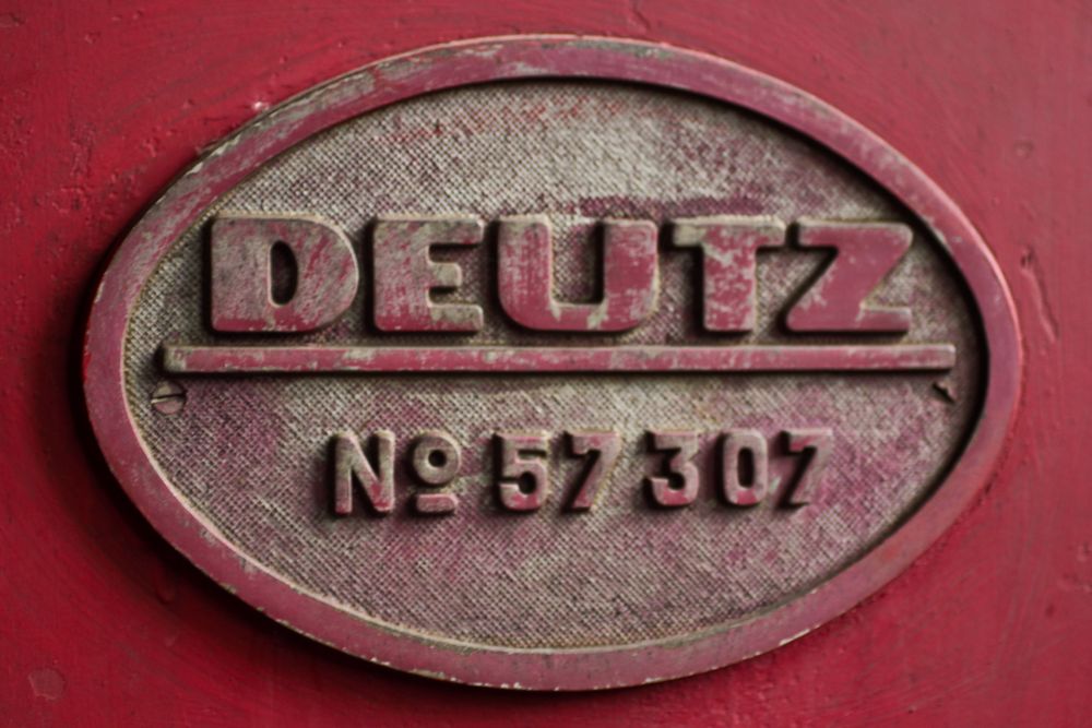 Dampflok-Museum - Plakette Deutz