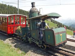 Dampflok Nr. 7 der Rigi-Bahn