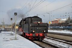 "Dampflok-Rücken" mit Sonne...