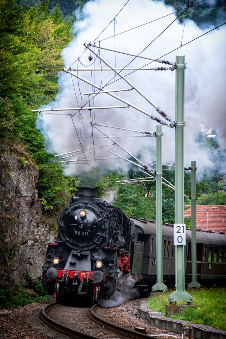 Dampflok volle Kraft voraus - Die badische G12 - 58 311