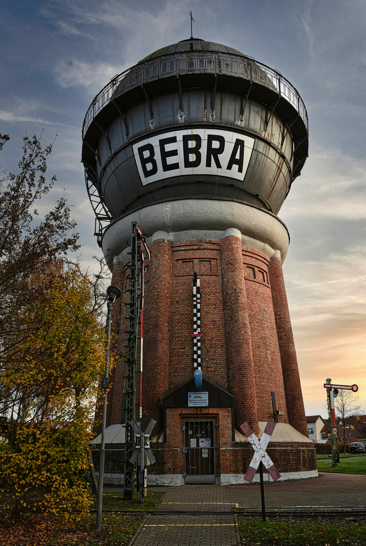 Dampflok-Wasserturm Bebra