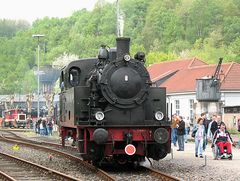 Dampflokauftritt im Eisenbahnmuseum Bochum-Dahlhausen