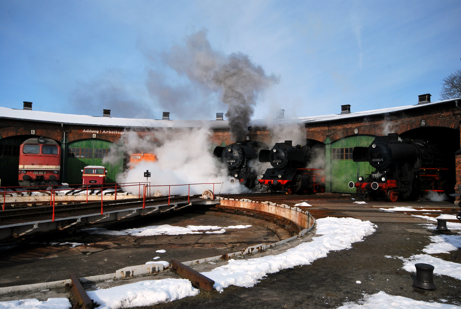 Dampflokfest Staßfurt 23.03.2013