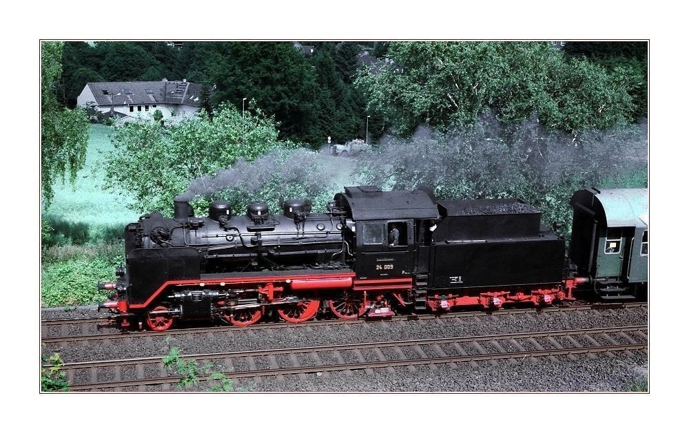 Dampflokomotive 24 009...