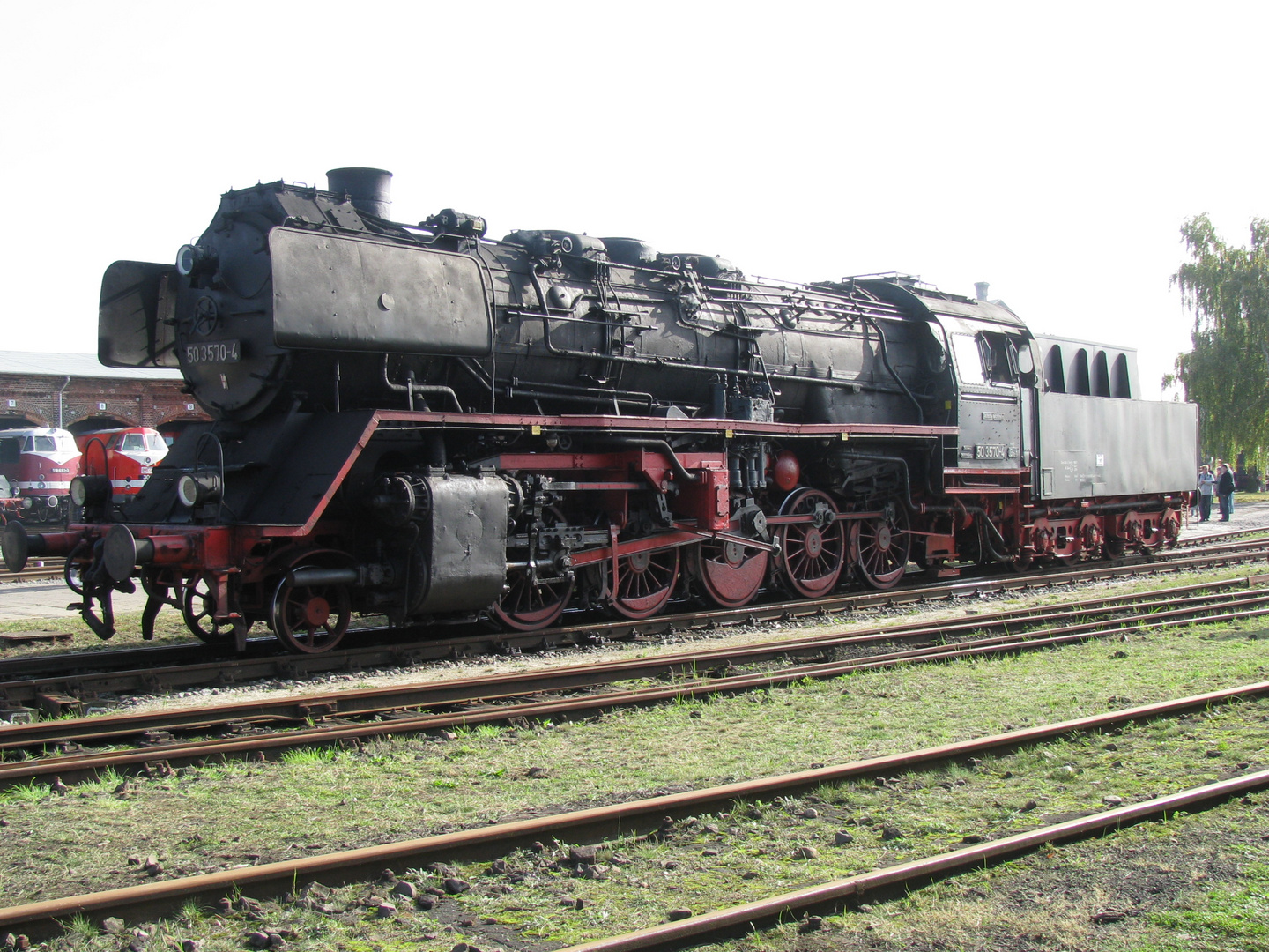 Dampflokomotive 50 3570-4 der "DR"