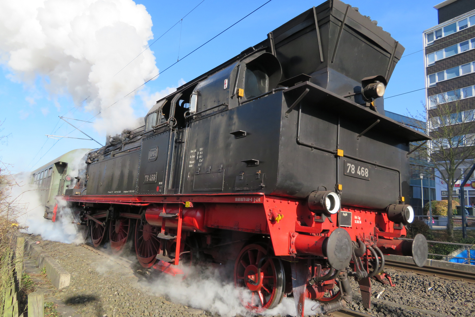 Dampflokomotive 78468-Preußische T18