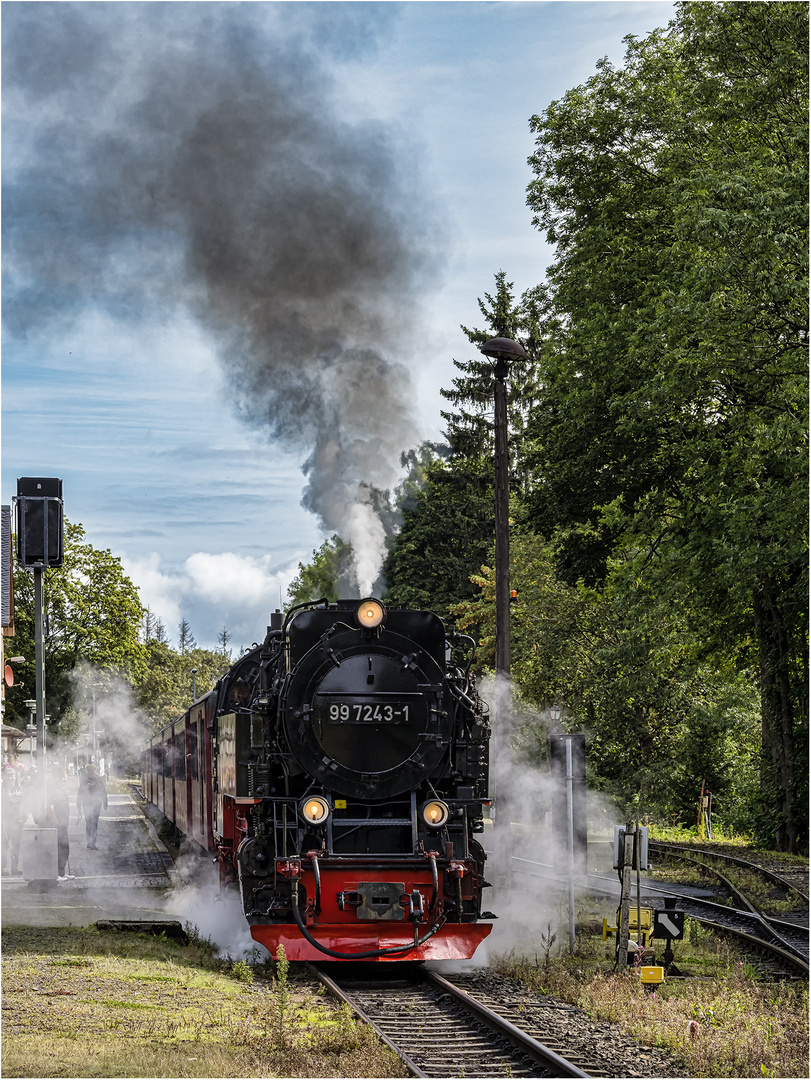 Dampflokomotive 99 7243-1.....