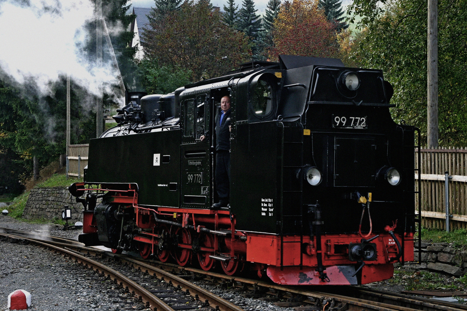 Dampflokomotive 99 772