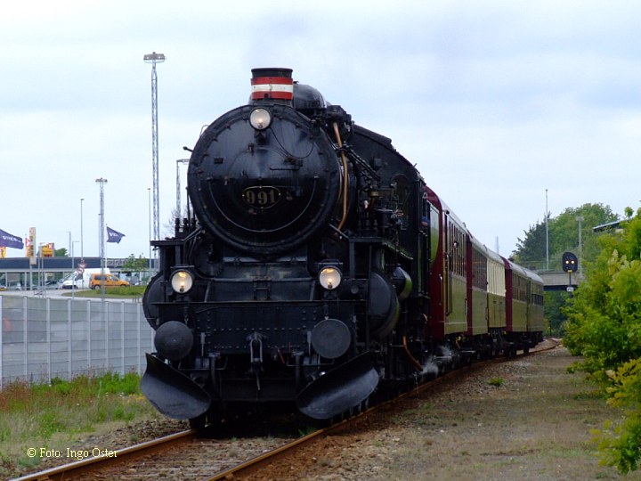 Dampflokomotive 991