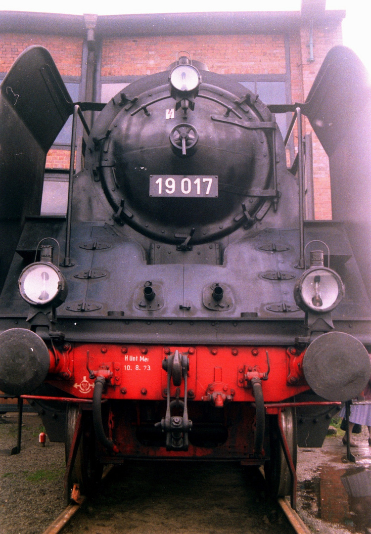 Dampflokomotive BR 19017 Sächsische XX HV