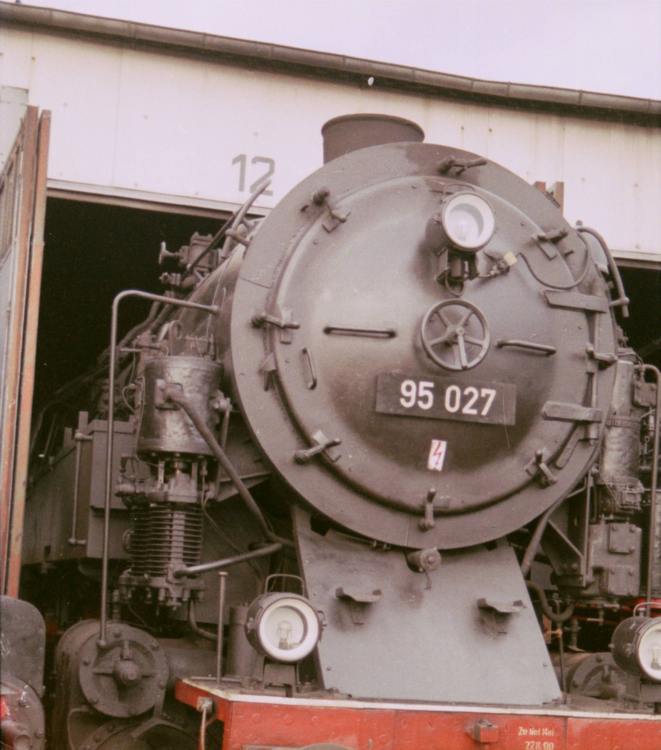 Dampflokomotive BR 95 "Bergkönigin" anno 1994