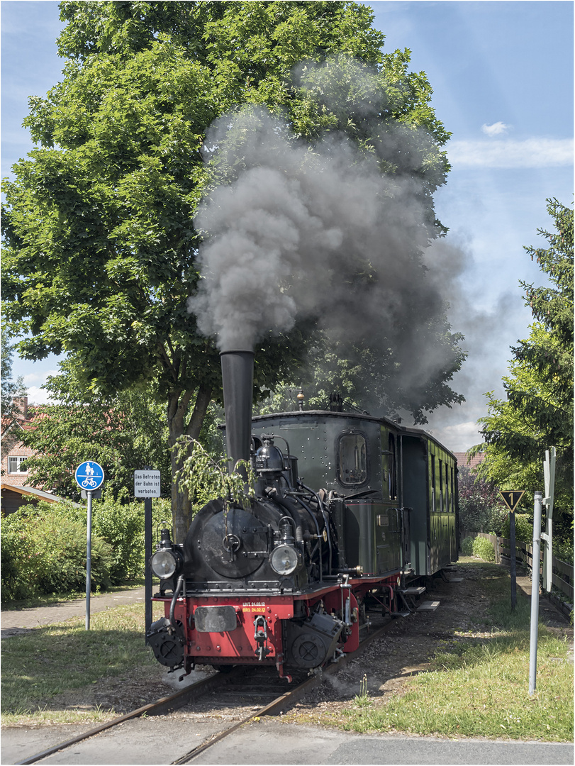 Dampflokomotive FRANZBURG, Baujahr 1894