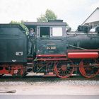 Dampflokomotive Frau Lokführerin