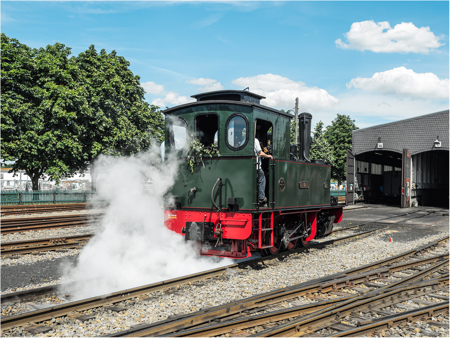 Dampflokomotive HERMANN, Baujahr 1911