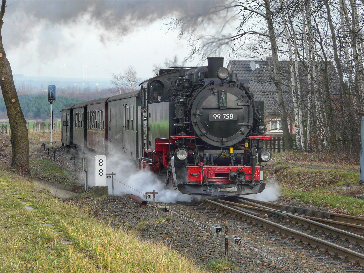 Dampflokomotive im Zittauer Gebirge