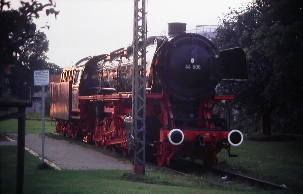 Dampflokomotive in Wilhelmshaven