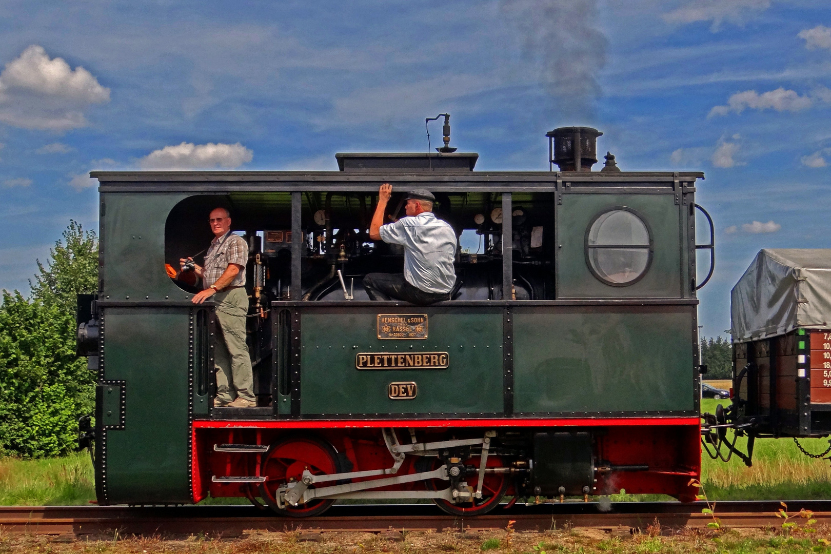 Dampflokomotive PLETTENBERG 