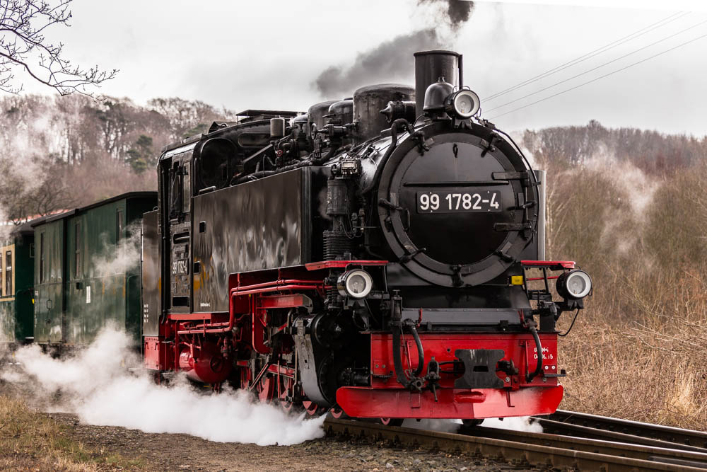 Dampflokomotive (Rügen)