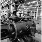 Dampfmaschine in der Textilindustrie 