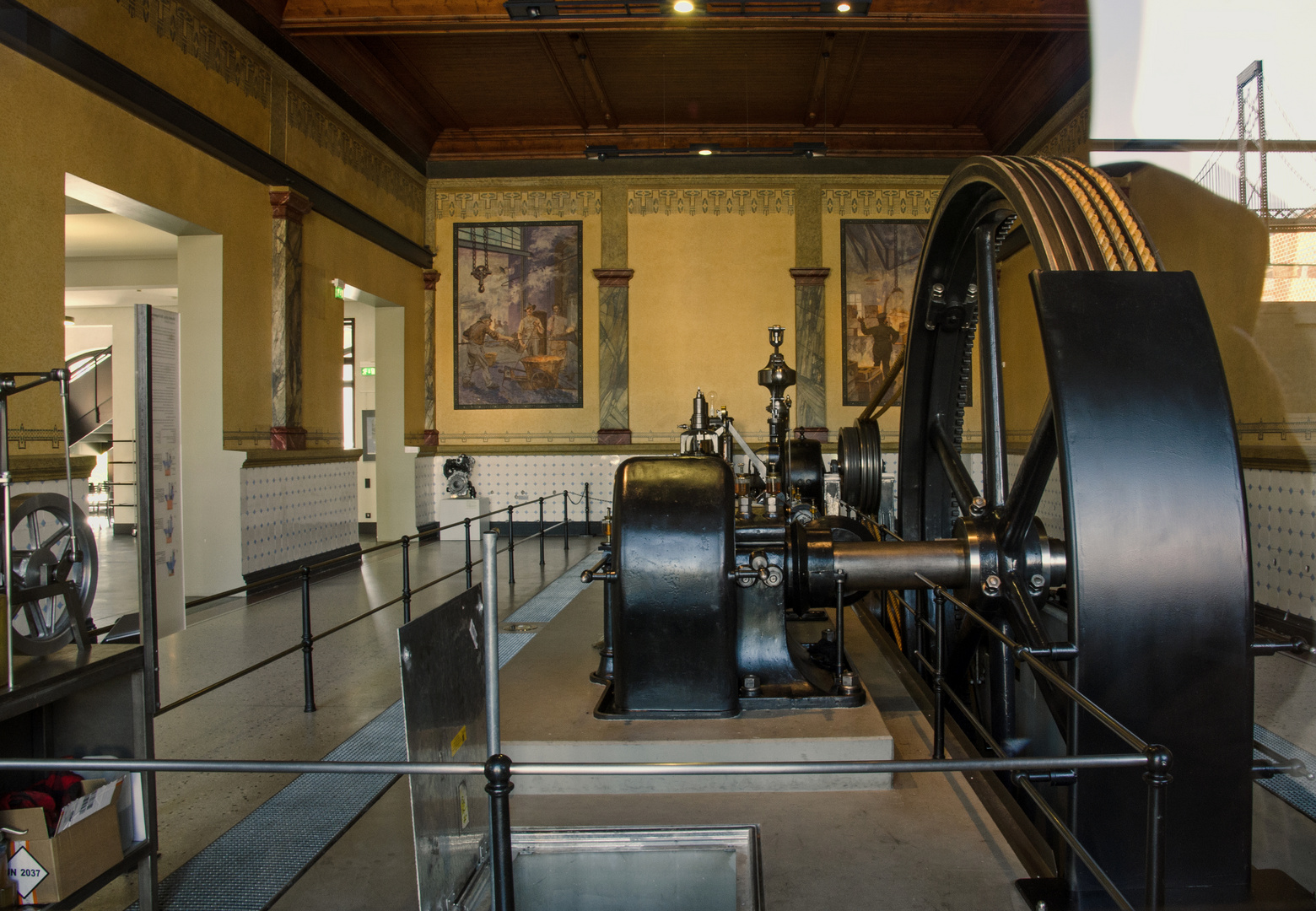 Dampfmaschine Industriemuseum Chemnitz