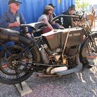 Dampfmotorrad "The Field", das einzige Dampfmotorrad der Welt, 100 Jahre alt!