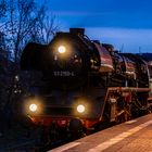 Dampfnostalgie im Bahnhof Saalfeld-Saale