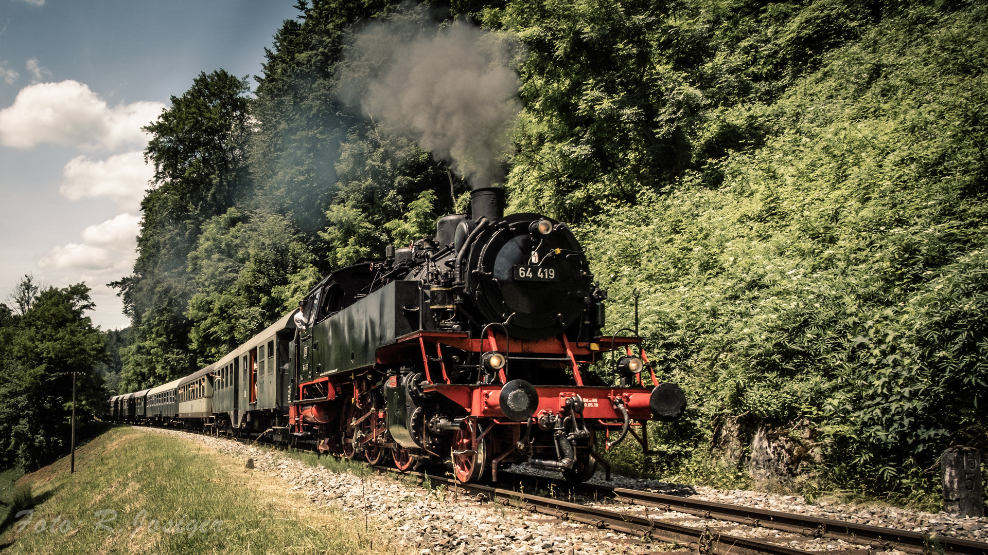 Dampfnostalgie Schwäbische Waldbahn