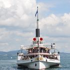 Dampfschiff auf dem Vierwaldstättersee