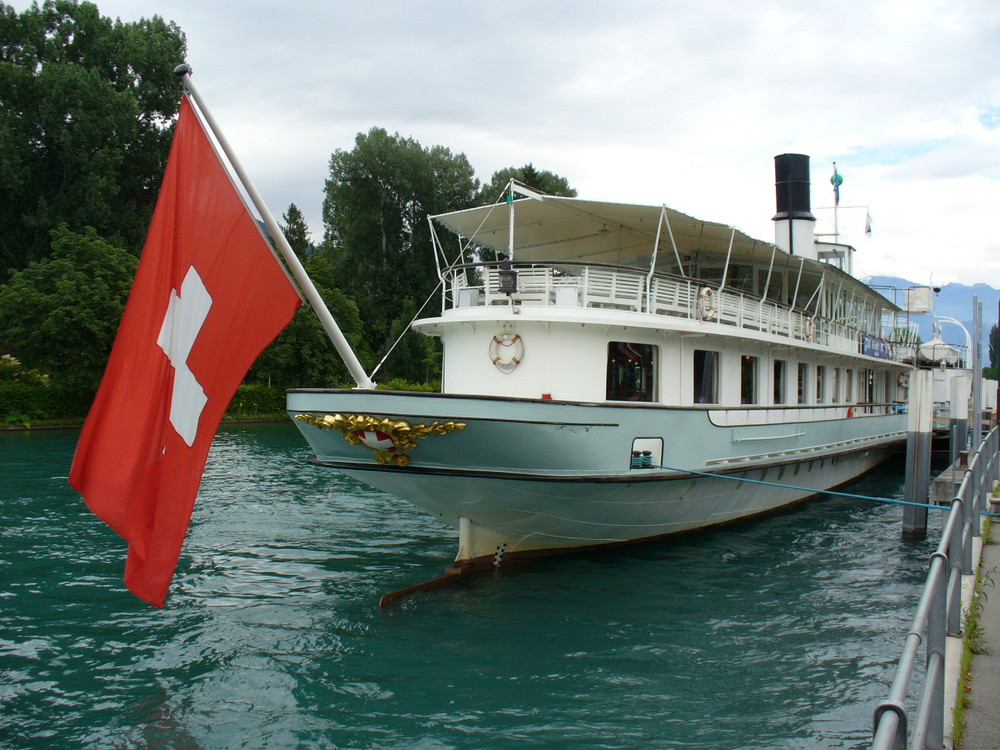 Dampfschiff "Blümlisalp" in Thun