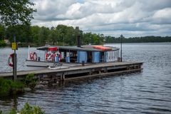 Dampfschiff in Schweden