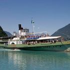 Dampfschiff Lötschberg am Brienzer See