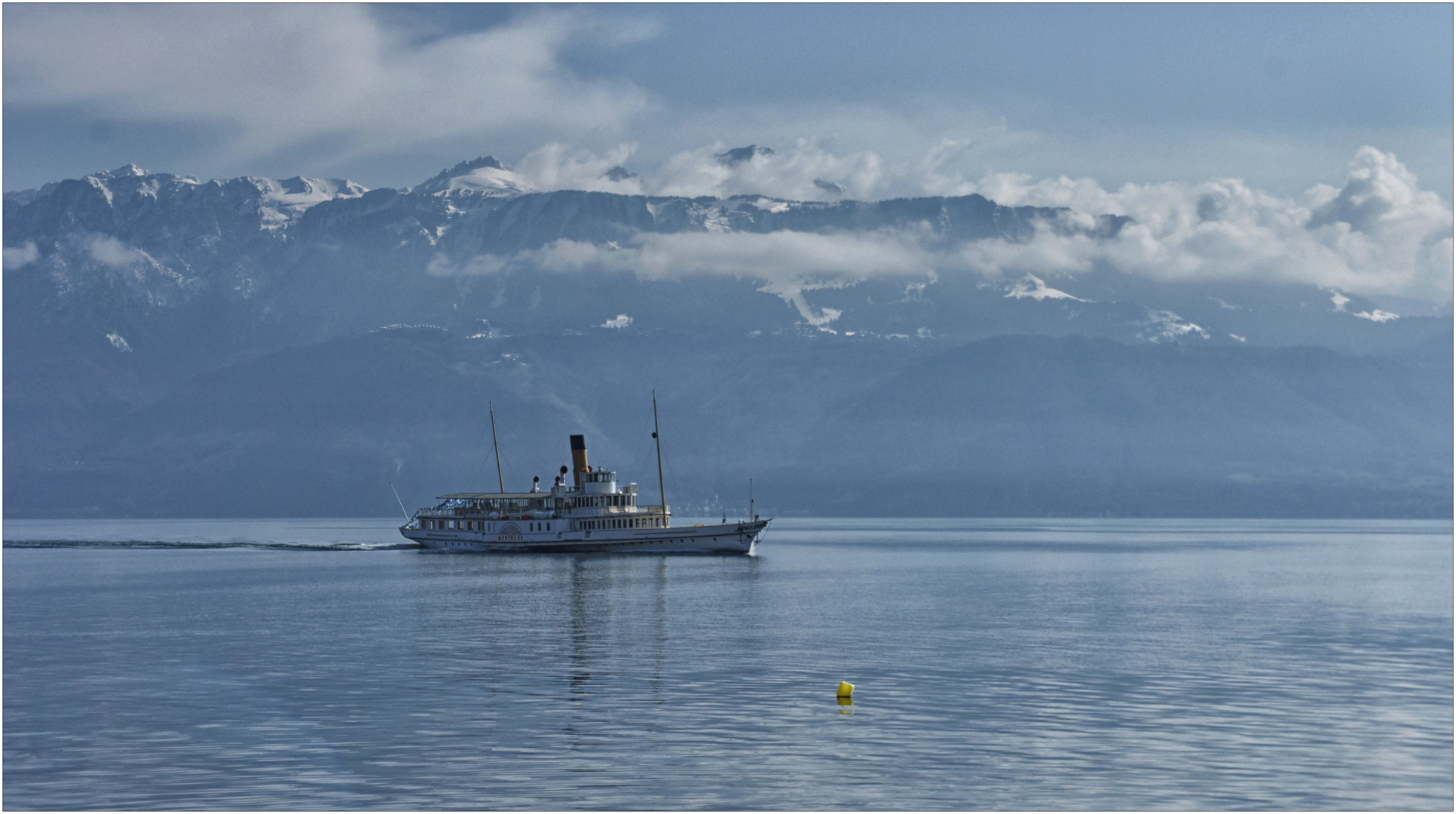 Dampfschiff "Montreux"